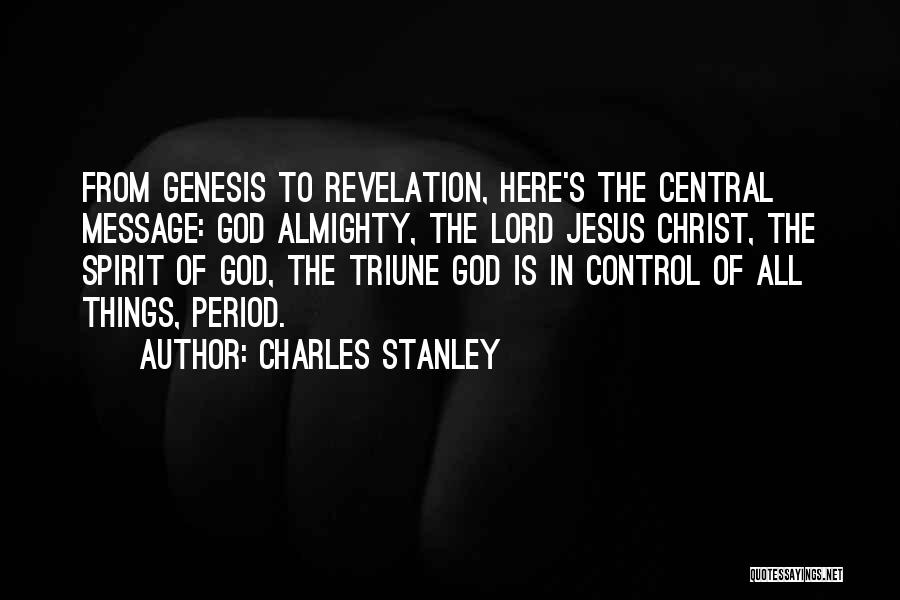 Messages From God Quotes By Charles Stanley