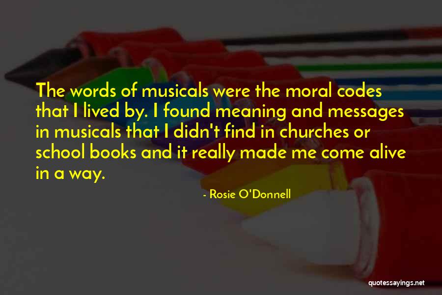 Messages In Books Quotes By Rosie O'Donnell Messages In Books Quotes By Rosie O'Donnell