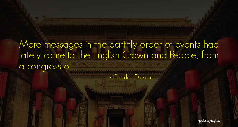 Messages Quotes By Charles Dickens