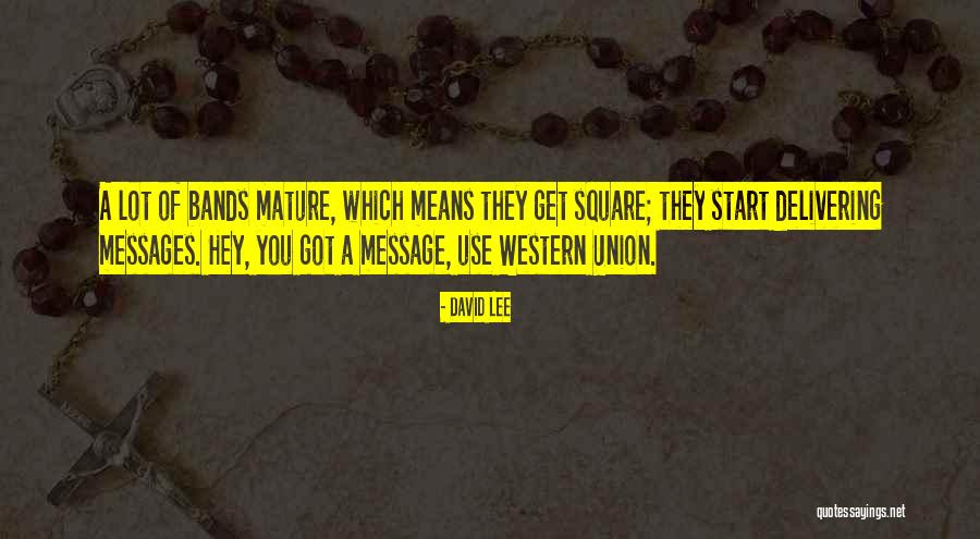 Messages Quotes By David Lee Messages Quotes By David Lee