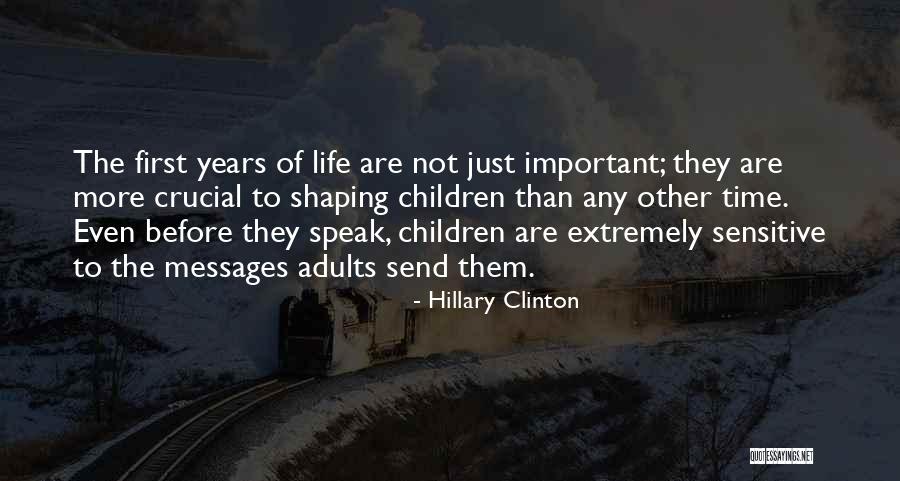 Messages Quotes By Hillary Clinton