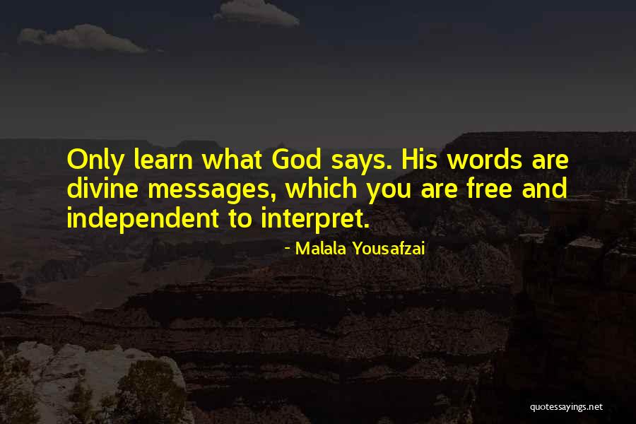 Messages Quotes By Malala Yousafzai