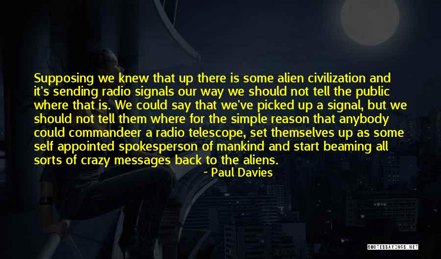 Messages Quotes By Paul Davies Messages Quotes By Paul Davies