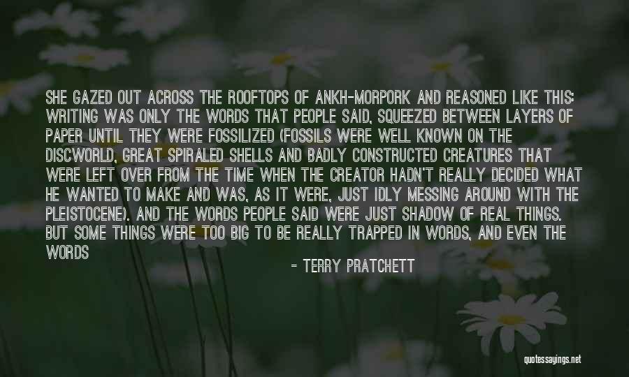 Messing Around Quotes By Terry Pratchett