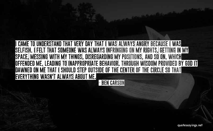 Messing With Me Quotes By Ben Carson Messing With Me Quotes By Ben Carson