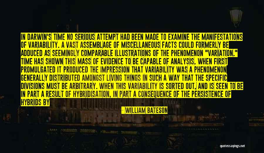 Messistats Quotes By William Bateson Messistats Quotes By William Bateson