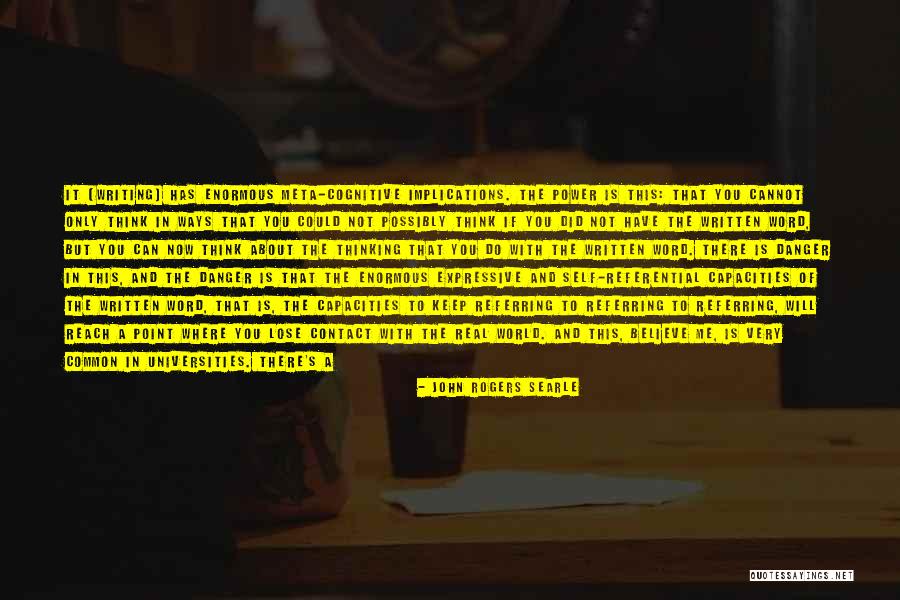 Meta Quotes By John Rogers Searle Meta Quotes By John Rogers Searle