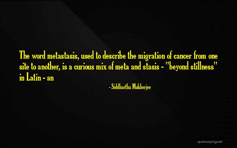 Meta Quotes By Siddhartha Mukherjee Meta Quotes By Siddhartha Mukherjee