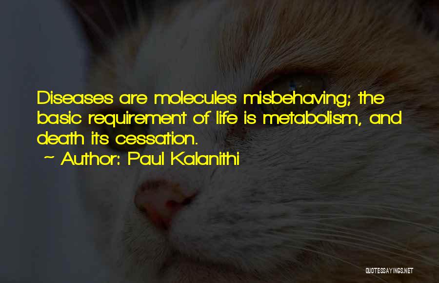 Metabolism Quotes By Paul Kalanithi