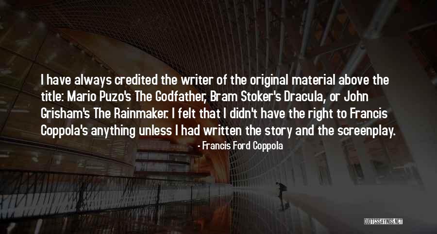 Metacarpal Syndrome Quotes By Francis Ford Coppola Metacarpal Syndrome Quotes By Francis Ford Coppola