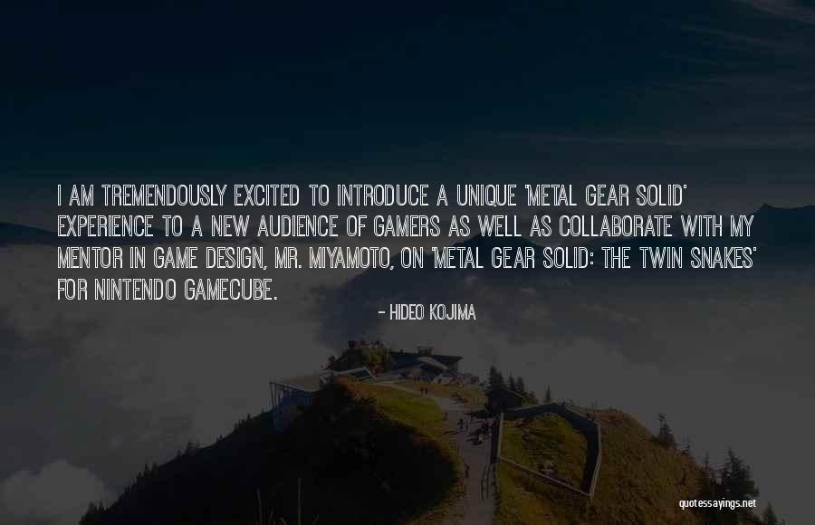 Metal Gear Solid 3 Quotes By Hideo Kojima