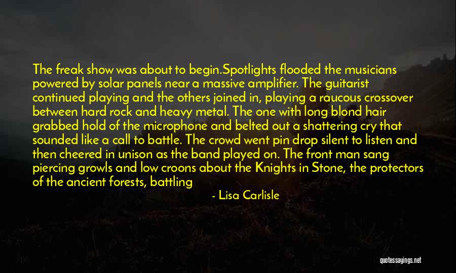 Metal Guitarist Quotes By Lisa Carlisle Metal Guitarist Quotes By Lisa Carlisle