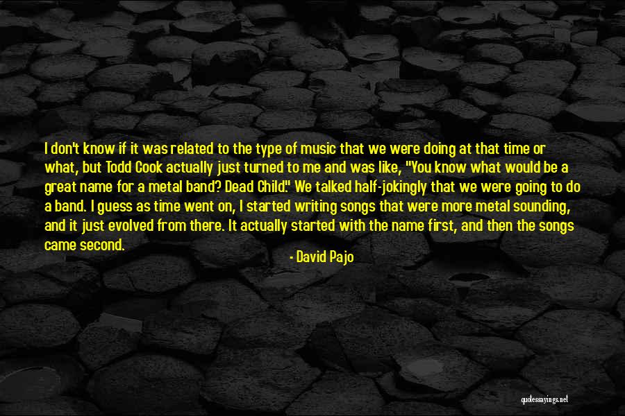 Metal Related Quotes By David Pajo Metal Related Quotes By David Pajo