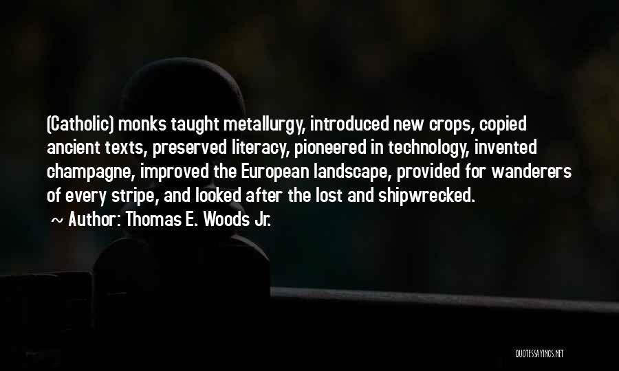 Metallurgy Quotes By Thomas E. Woods Jr.