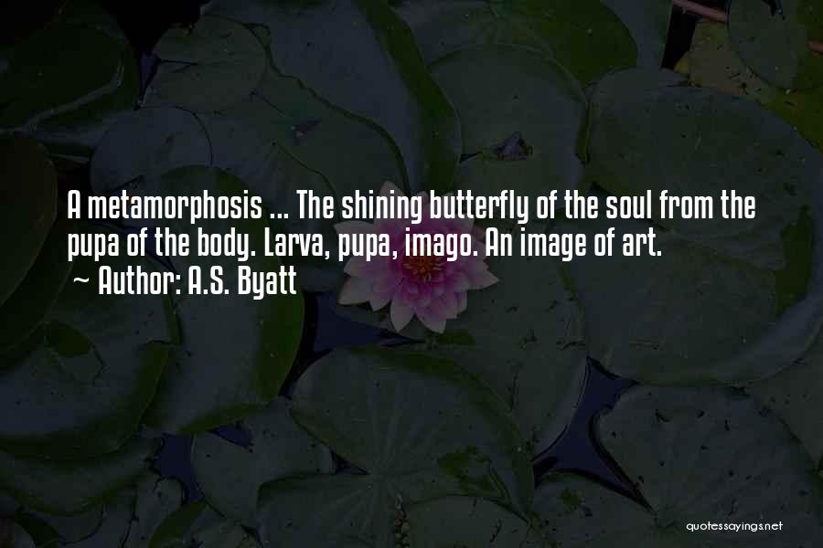 Metamorphosis Butterfly Quotes By A.S. Byatt