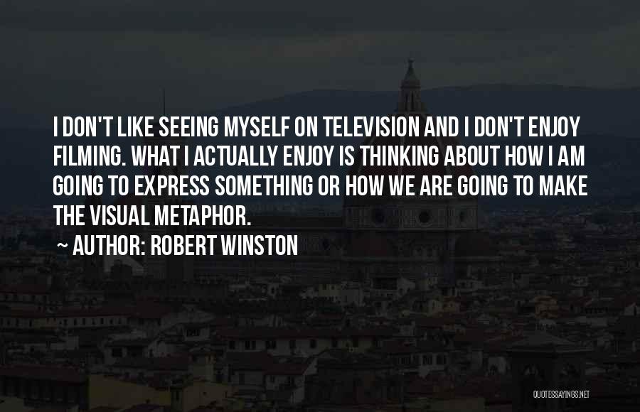 Metaphor Quotes By Robert Winston