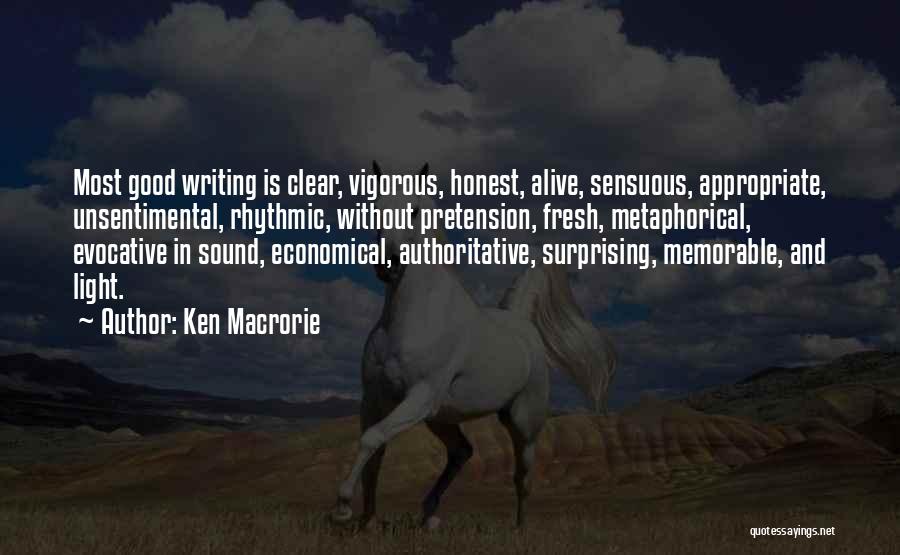 Metaphorical Quotes By Ken Macrorie