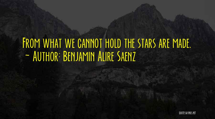 Metaphorically Planting Seeds Quotes By Benjamin Alire Saenz