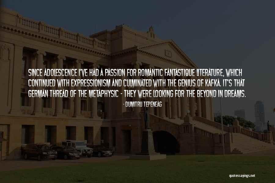 Metaphysic Quotes By Dumitru Tepeneag Metaphysic Quotes By Dumitru Tepeneag