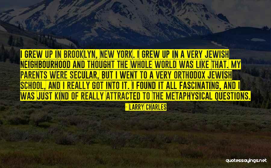 Metaphysical Questions Quotes By Larry Charles Metaphysical Questions Quotes By Larry Charles