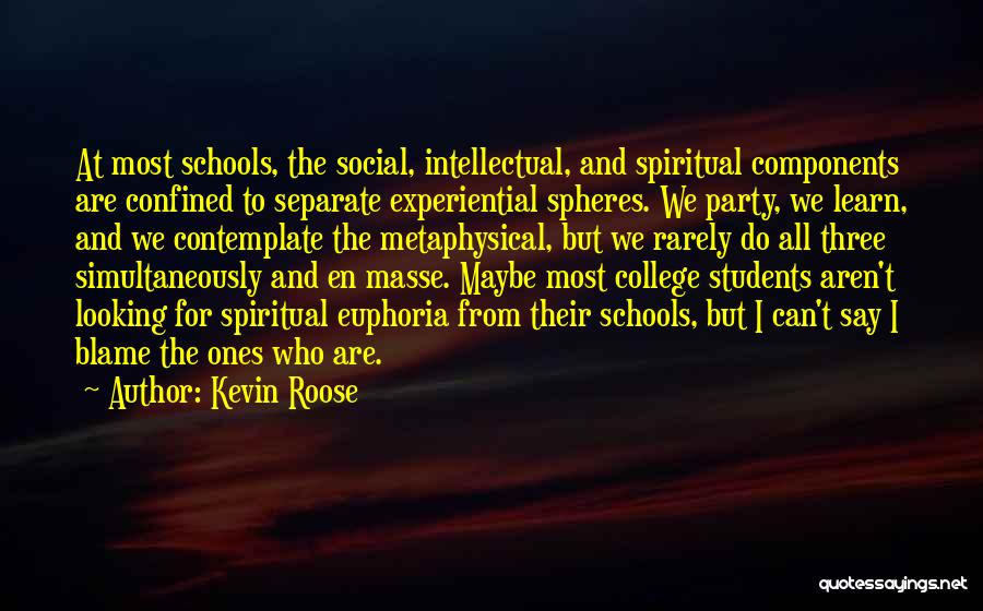 Metaphysical Spiritual Quotes By Kevin Roose