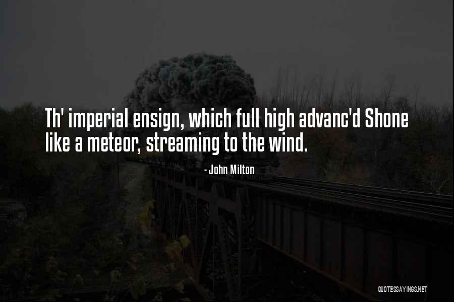 Meteor Quotes By John Milton Meteor Quotes By John Milton