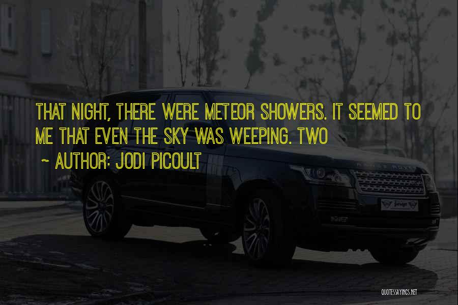 Meteor Showers Quotes By Jodi Picoult