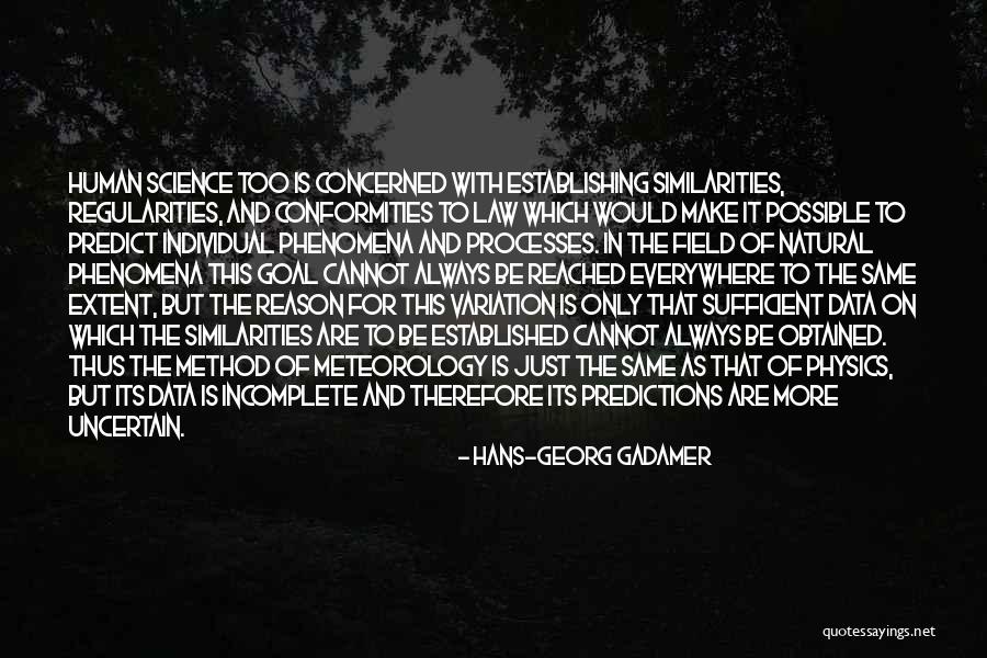 Meteorology Quotes By Hans-Georg Gadamer Meteorology Quotes By Hans-Georg Gadamer