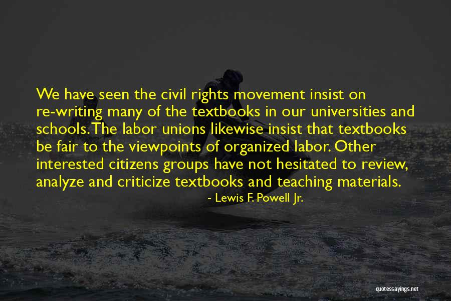Meteres Quotes By Lewis F. Powell Jr. Meteres Quotes By Lewis F. Powell Jr.