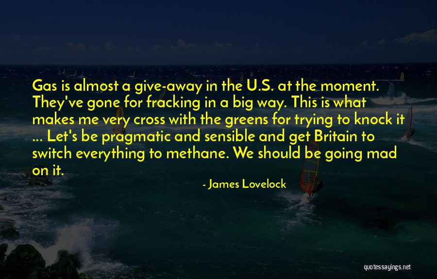 Methane Quotes By James Lovelock