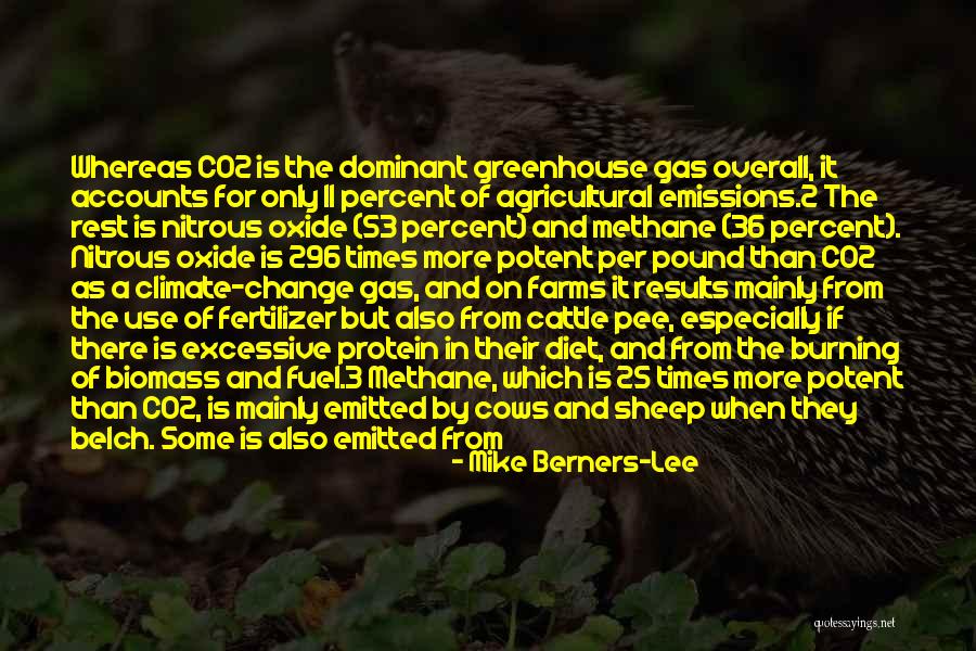 Methane Quotes By Mike Berners-Lee Methane Quotes By Mike Berners-Lee