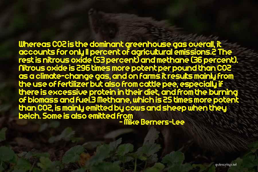 Methane Quotes By Mike Berners-Lee