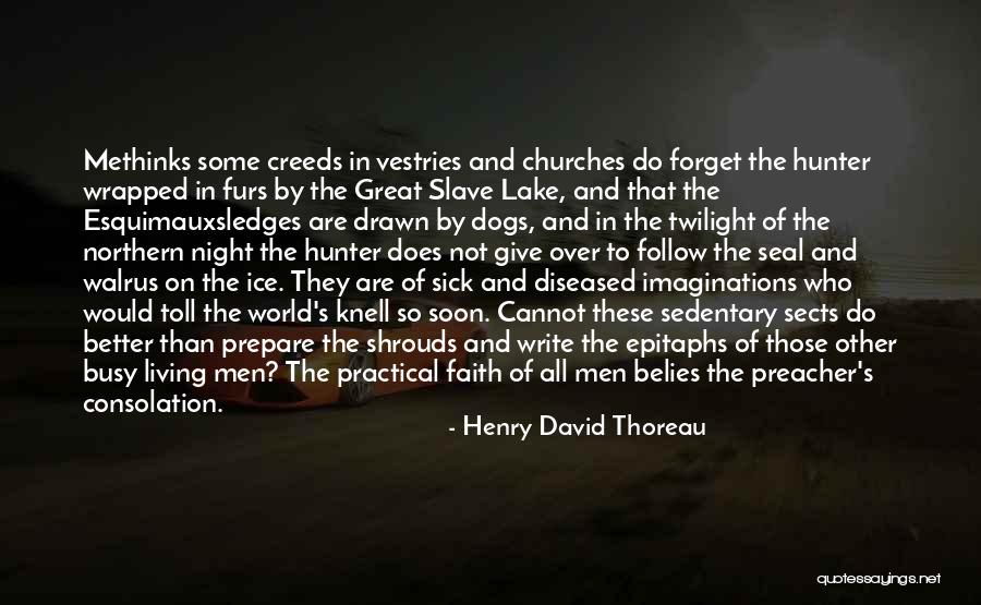 Methinks Quotes By Henry David Thoreau