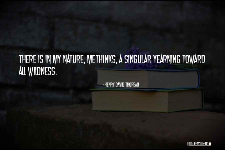 Methinks Quotes By Henry David Thoreau