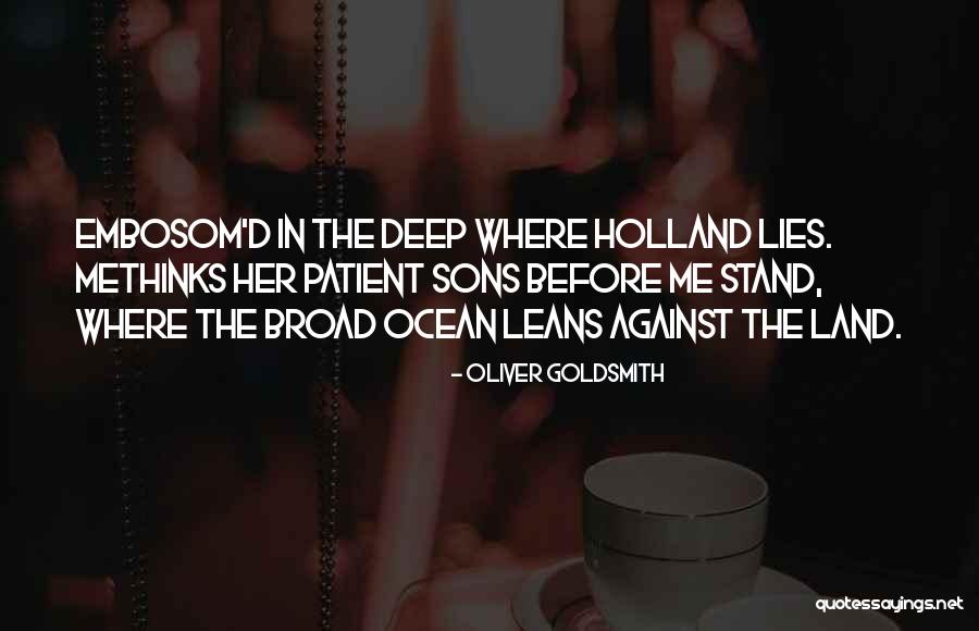 Methinks Quotes By Oliver Goldsmith Methinks Quotes By Oliver Goldsmith