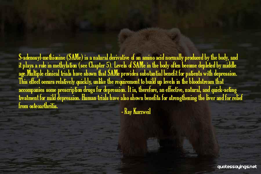 Methionine Benefits Quotes By Ray Kurzweil Methionine Benefits Quotes By Ray Kurzweil