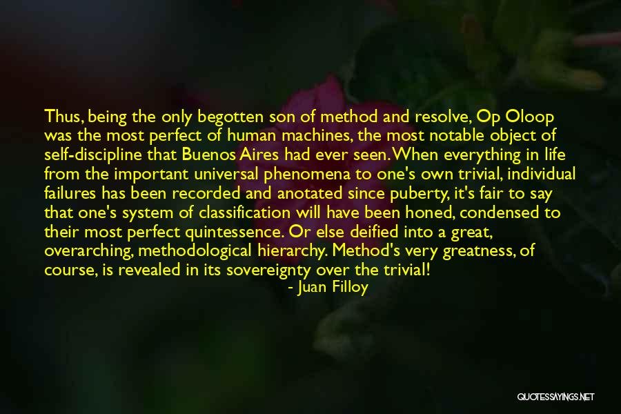 Methodological Quotes By Juan Filloy Methodological Quotes By Juan Filloy