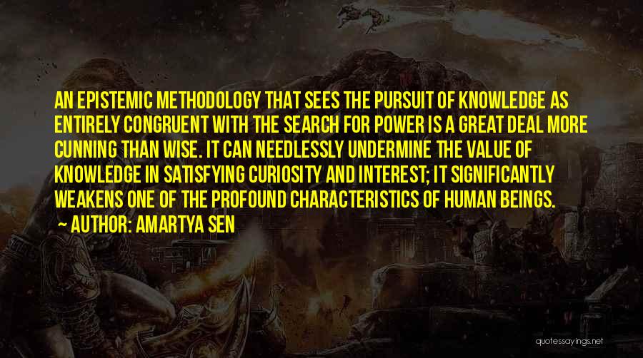 Methodology Quotes By Amartya Sen