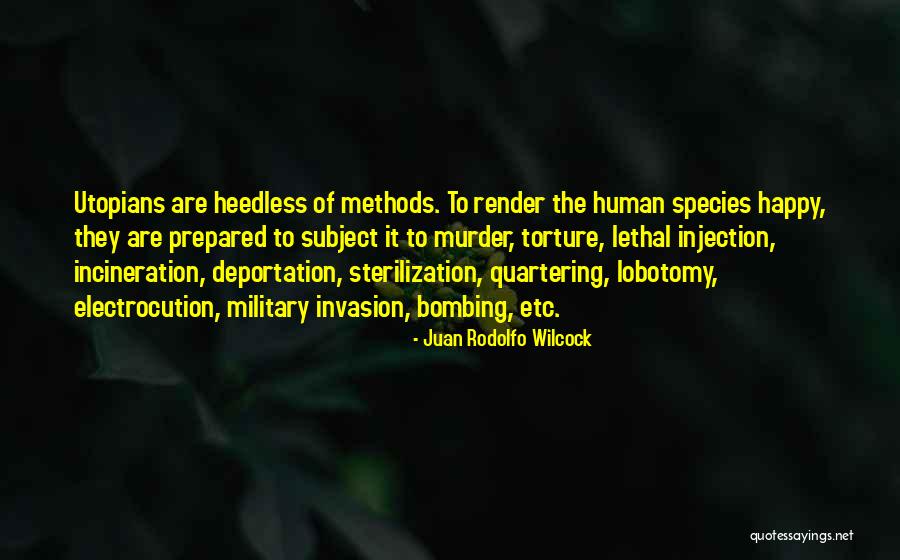 Methods Of Torture Quotes By Juan Rodolfo Wilcock
