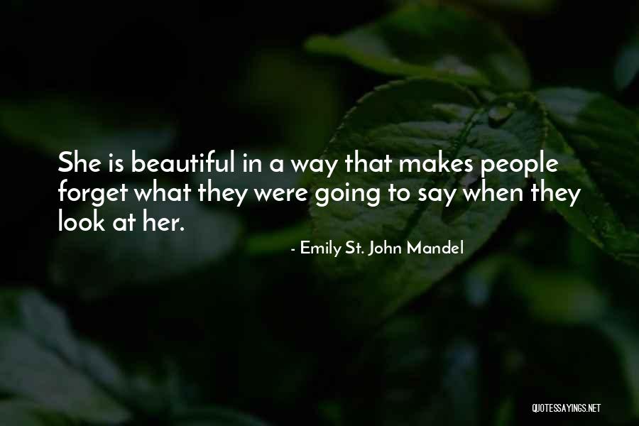 Metronomic Therapy Quotes By Emily St. John Mandel Metronomic Therapy Quotes By Emily St. John Mandel