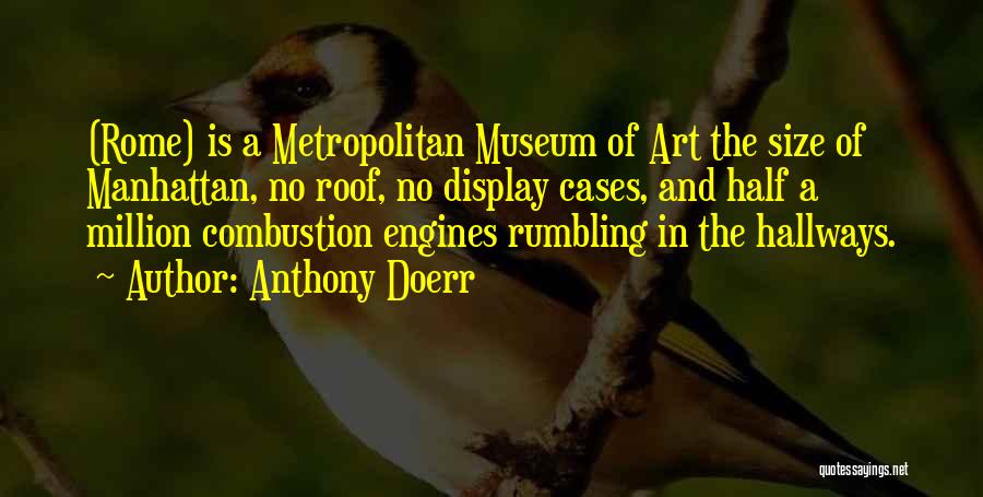 Metropolitan Museum Quotes By Anthony Doerr