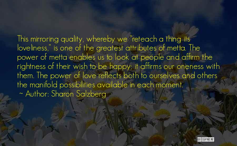 Metta Quotes By Sharon Salzberg