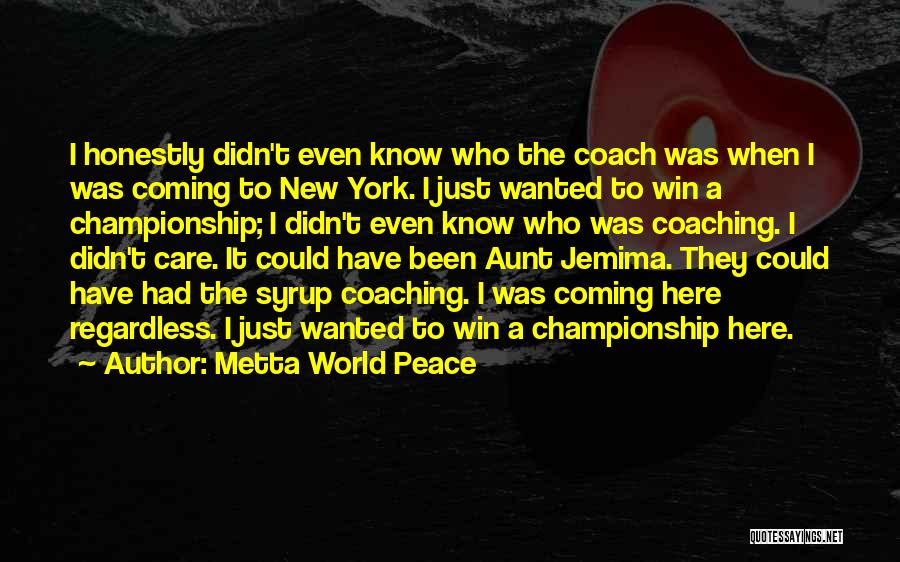 Metta World Peace Quotes 1402063