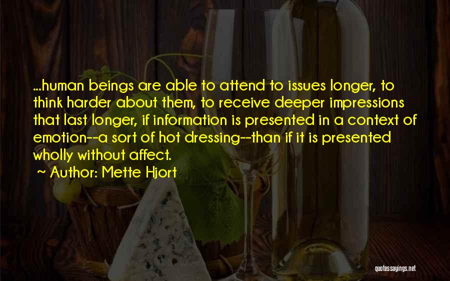 Mette Hjort Quotes 1264876