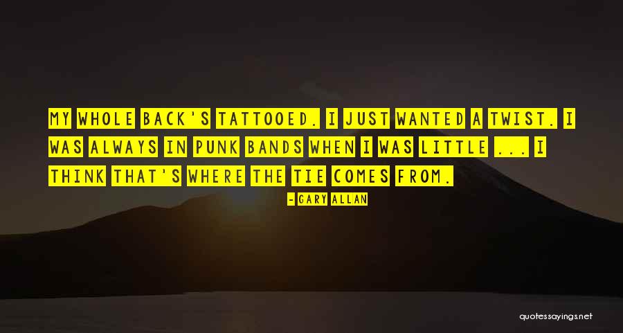 Metzdorf Stephanie Quotes By Gary Allan Metzdorf Stephanie Quotes By Gary Allan