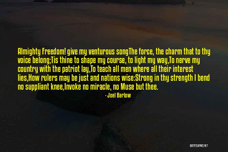 Meuris Excavating Quotes By Joel Barlow