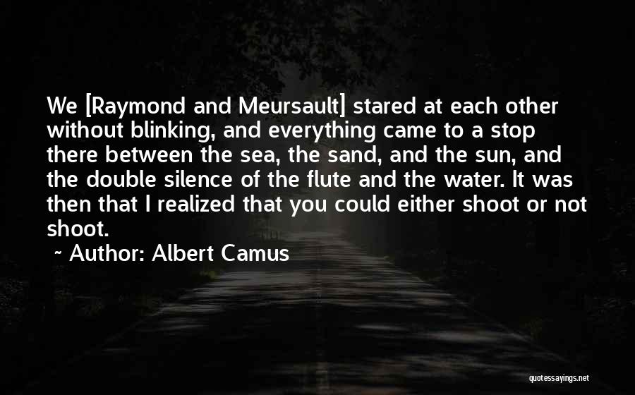 Meursault Sun Quotes By Albert Camus