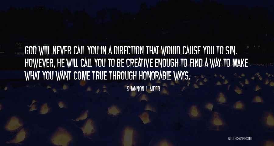 Mewujudkan Quotes By Shannon L. Alder
