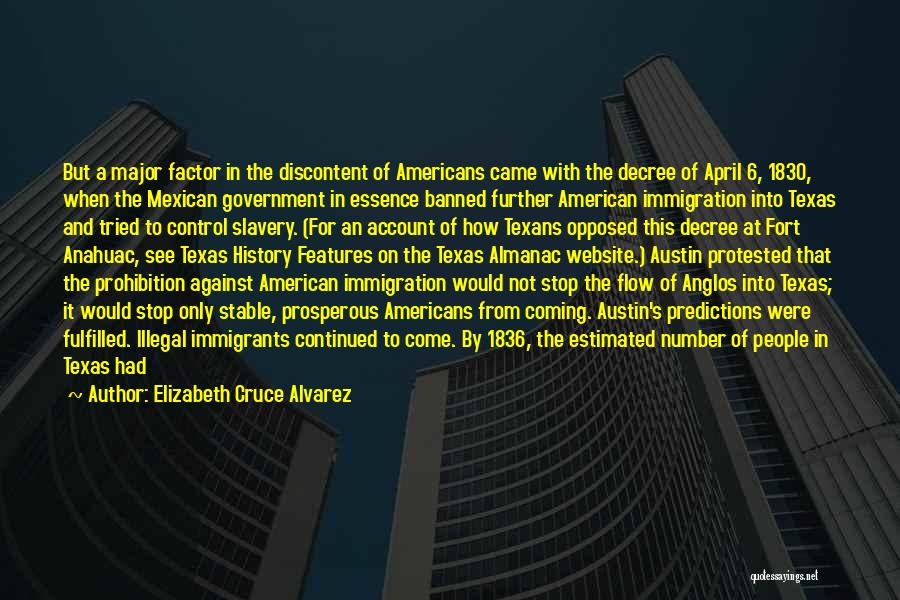 Mexican American Quotes By Elizabeth Cruce Alvarez