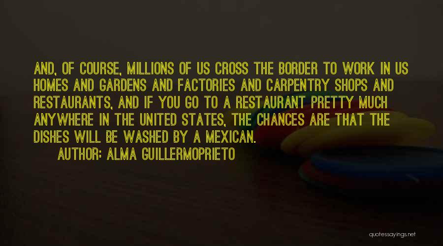 Mexican Border Quotes By Alma Guillermoprieto